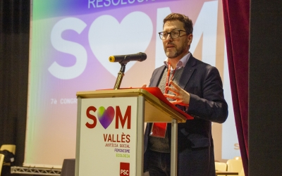 Paco Aranda durant la seva intervenció al Congrés | Cedida